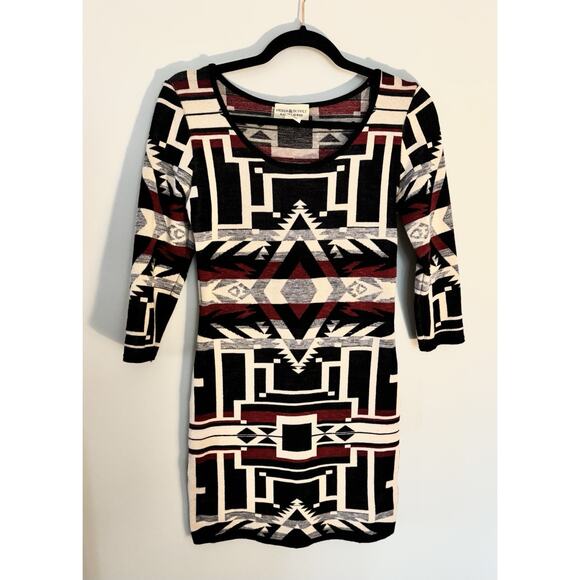 Ralph Lauren Dresses & Skirts - Ralph Lauren Denim & Supply RETIRED Southwest Aztec Print Bodycon Mini Dress - M